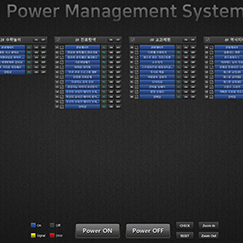 Power management solution screen